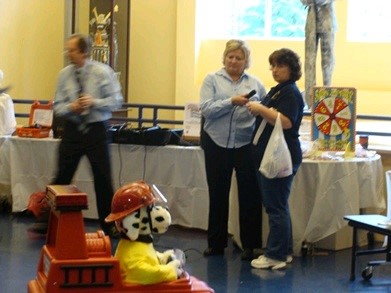 Patches the Pumper at Health Fair